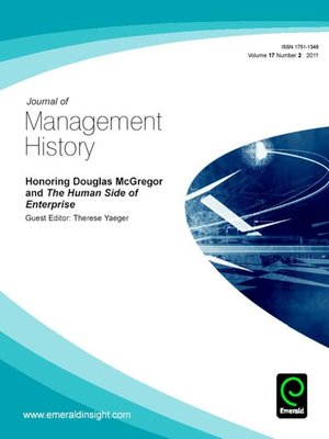 cover image of Journal of Management History, Volume 17, Issue 2